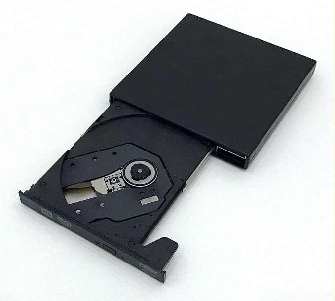Drive Externo Slim Usb Portátil Gravador Leitor Cd Dvd Dg100