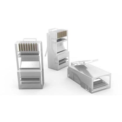 Conector RJ45 Macho CAT.5E Sohoplus Furukawa PT (Pacote com 10 unidades)