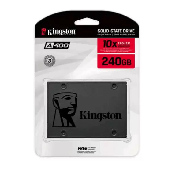 SSD Kingston 240GB Série A400 2,5" SATA III (SA400S37/240G)